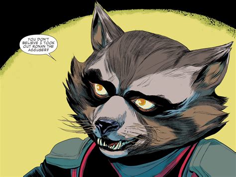 rocket raccoon comic.